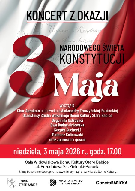 Koncert z okazji Narodowego Święta Konstytucji  3 maja